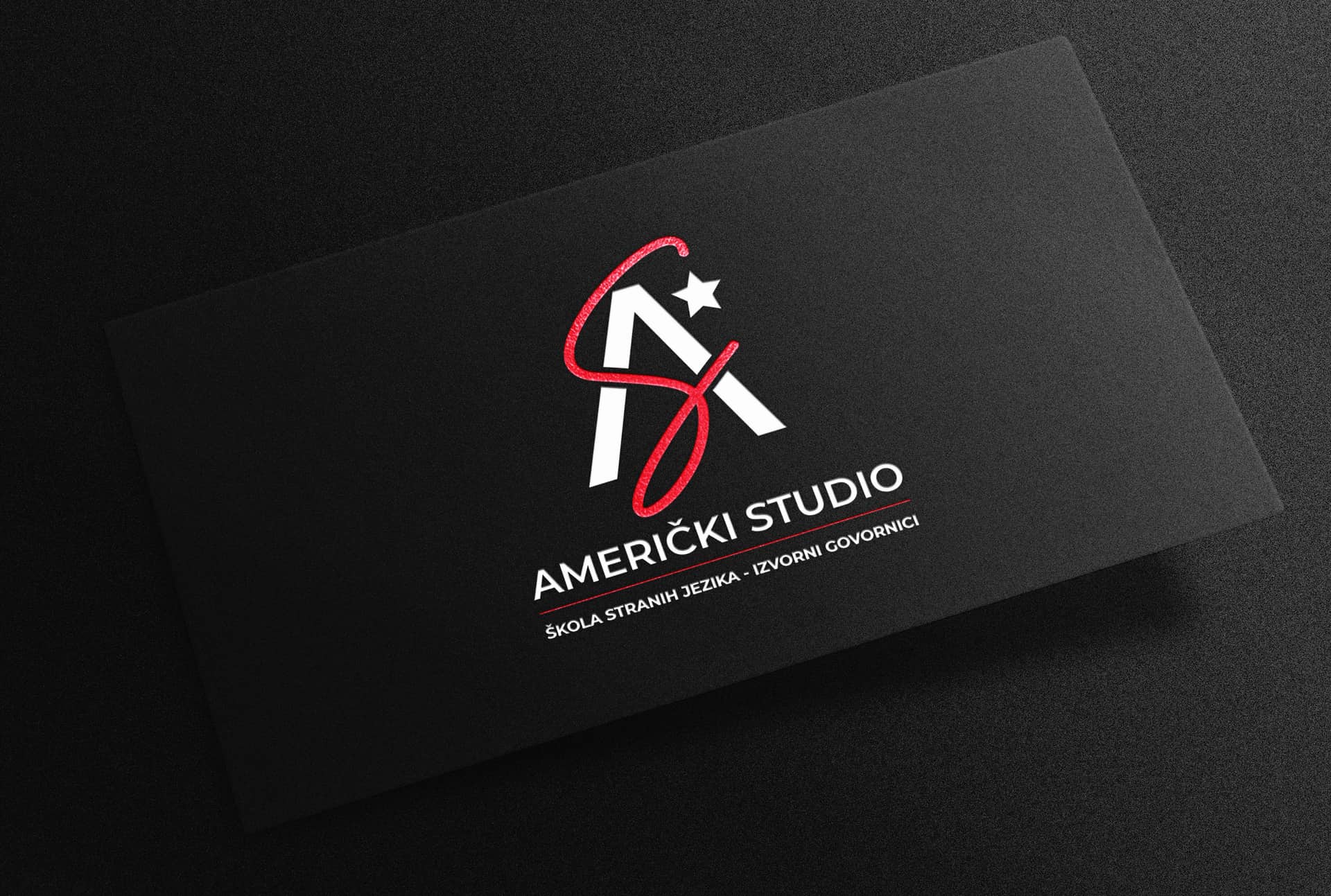 Američki studio - izrada loga za školu stranih jezika